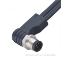 Plug socket straight circular cable sensor electrical
